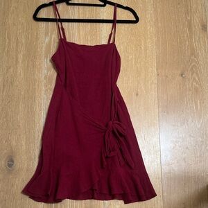 Rumor Red Wrap Dress